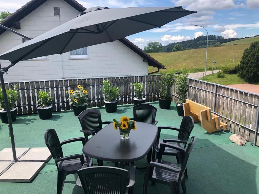 Ferienwohnung Zur Sonnenterasse In Gersbach 쇼프하임 외부 사진